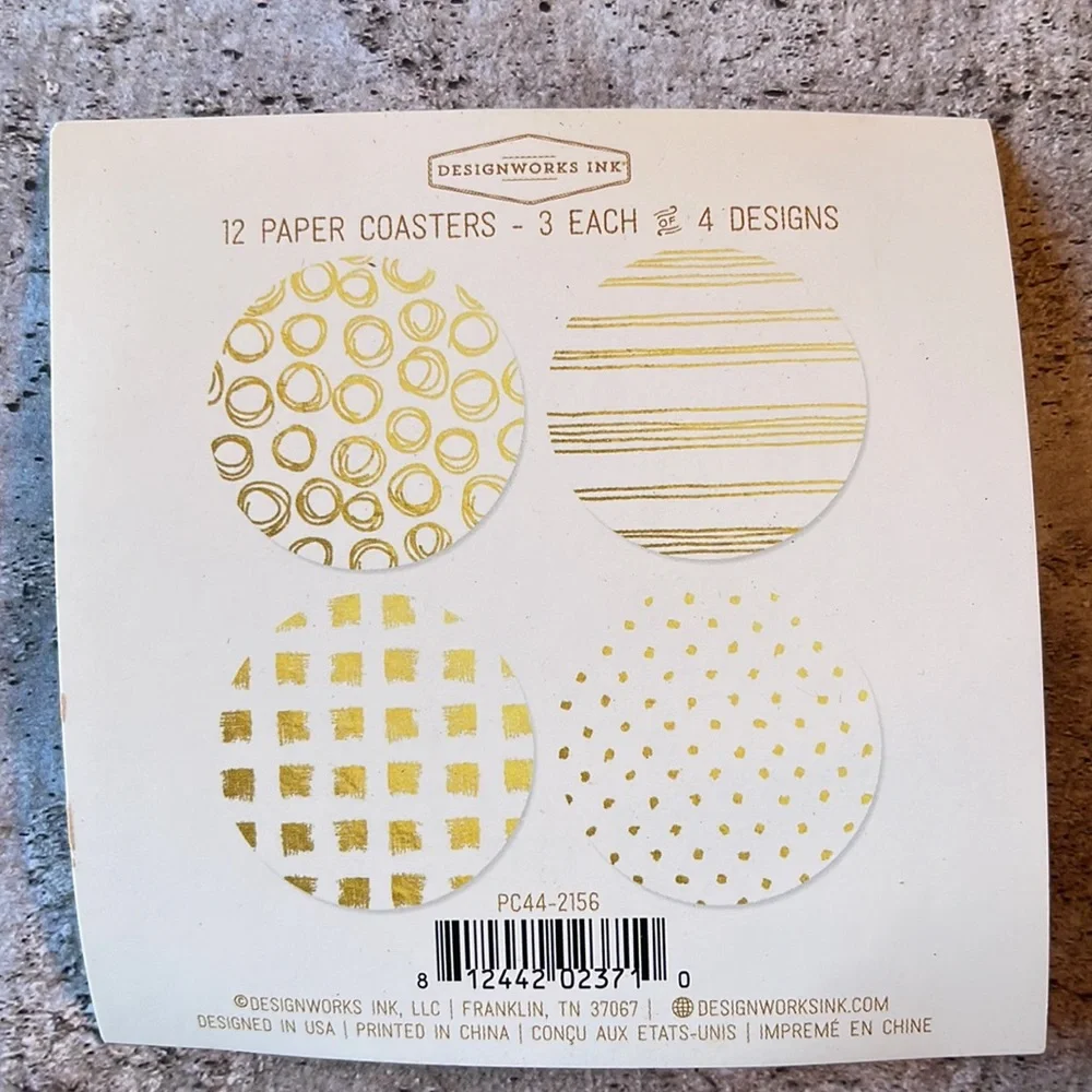 Designworks Ink Coaster Set - Picture 9 of 9